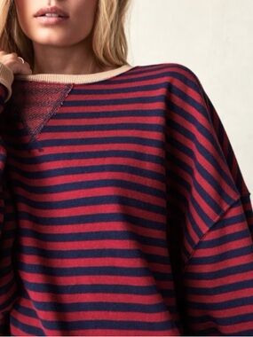 Free People We The Free Classic Striped Crew Size XS
